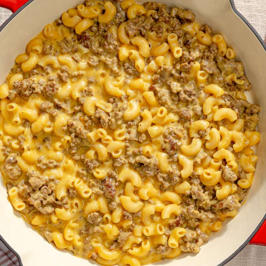 Chili Cheeseburger Mac